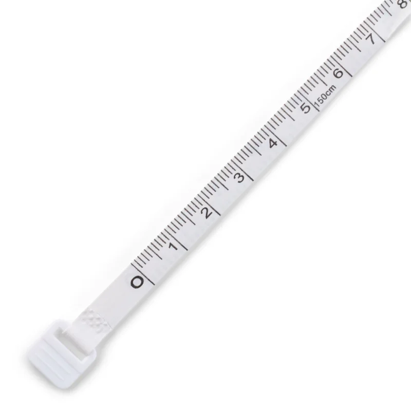 LindeHobby Metro a Nastro Quadrato Retrattile, 150 cm Bianco