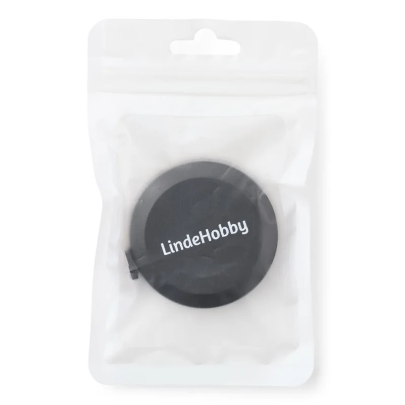 LindeHobby Metro a Nastro Retrattile, 150 cm, Nero