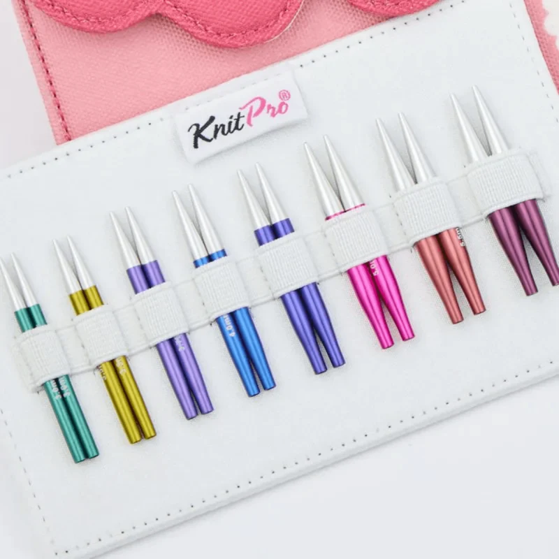 KnitPro Zing Mini Set di Ferri Circolari Componibili, 5 cm