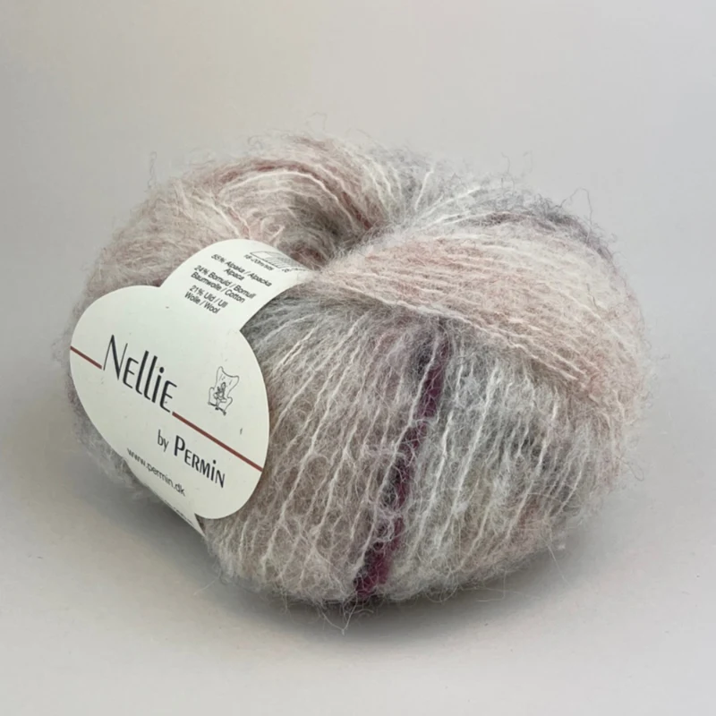 Permin Nellie 08 Rosa tenue/bordeaux/ruggine