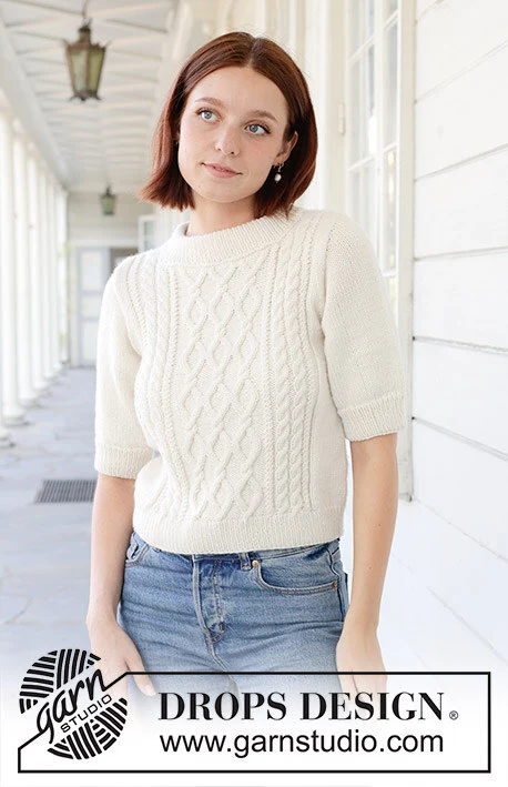 259-1 April Snow by DROPS Design