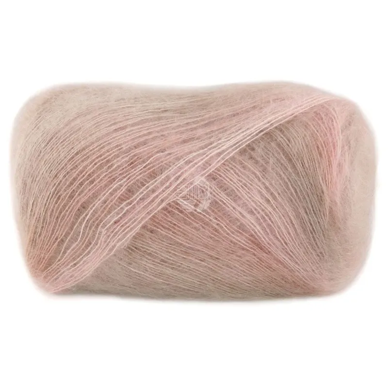 Lana Grossa Cottonhair 105 Malva/rosa/rosa chiaro/beige/talpa