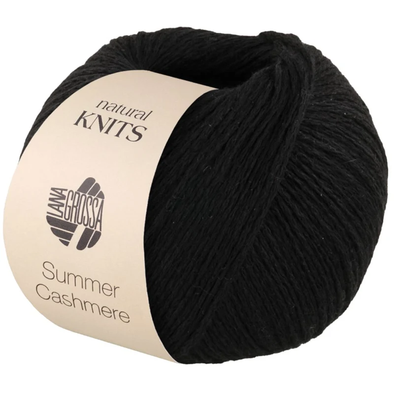 Lana Grossa Summer Cashmere 18 Nero