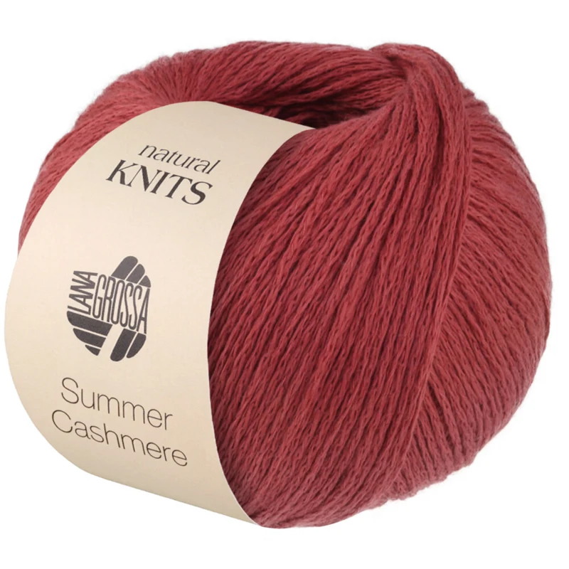 Lana Grossa Summer Cashmere 25 Rosso orientale