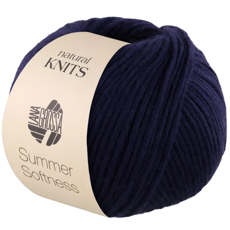 Lana Grossa Summer Softness 15 Blu scuro