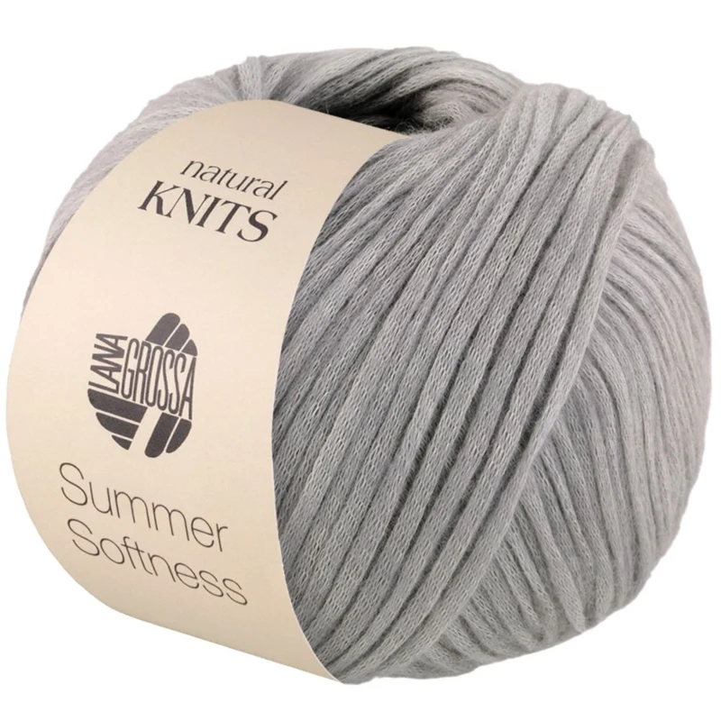 Lana Grossa Summer Softness 18 Grigio chiaro
