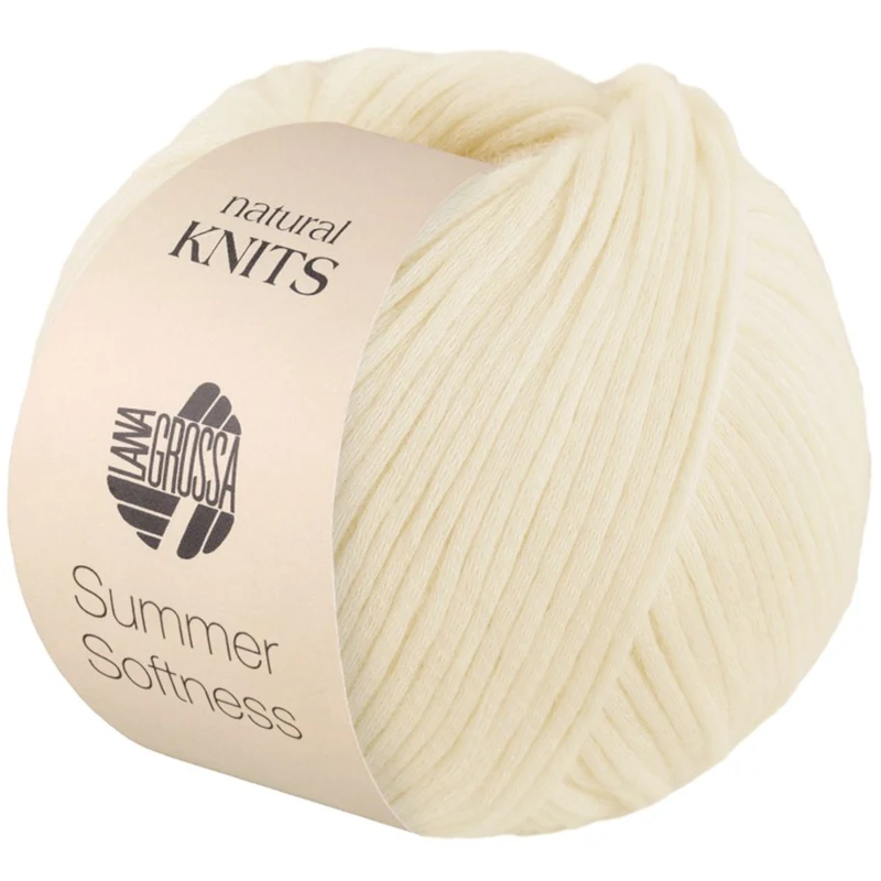 Lana Grossa Summer Softness 02 Crema