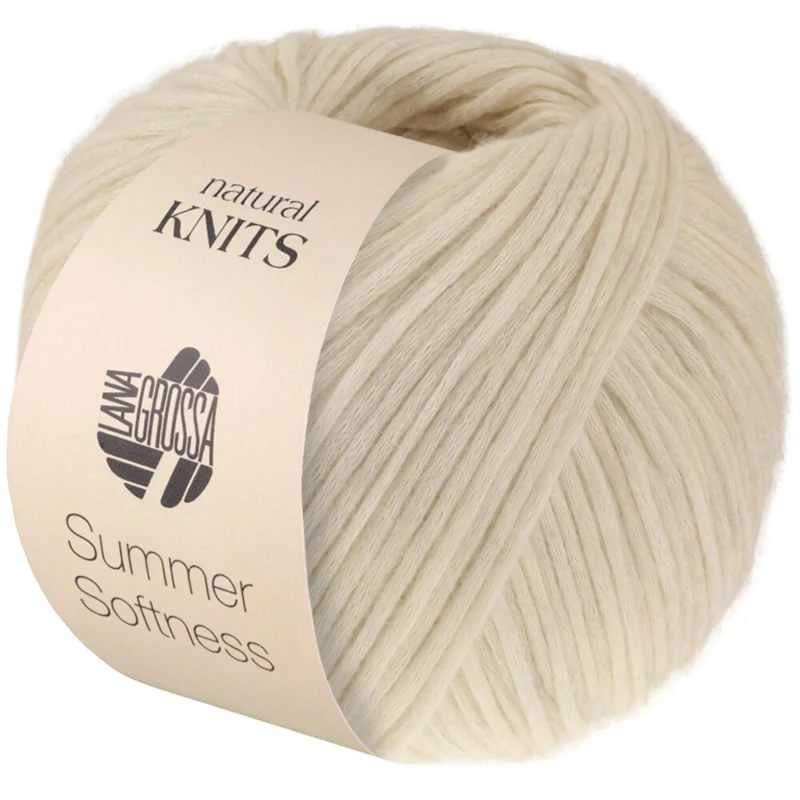 Lana Grossa Summer Softness 26 Bianco calce