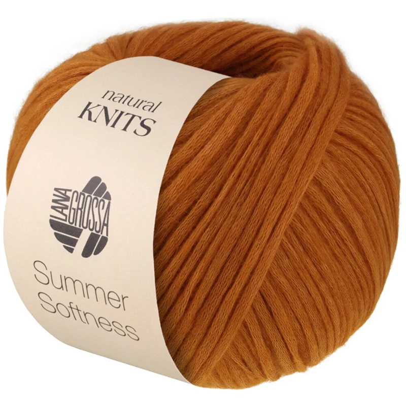 Lana Grossa Summer Softness 22 Arancione marrone