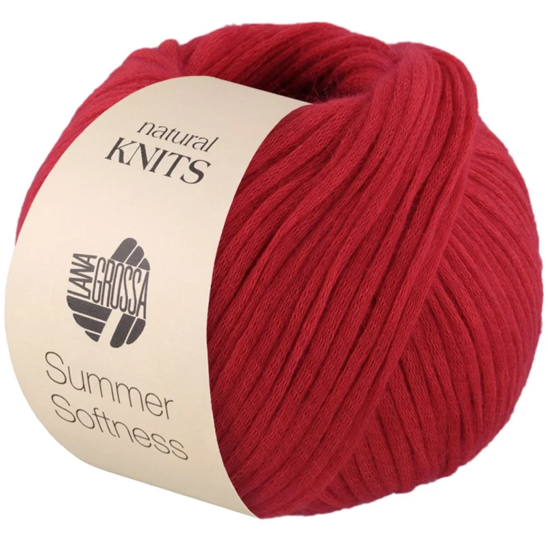 Lana Grossa Summer Softness 07 Rosso