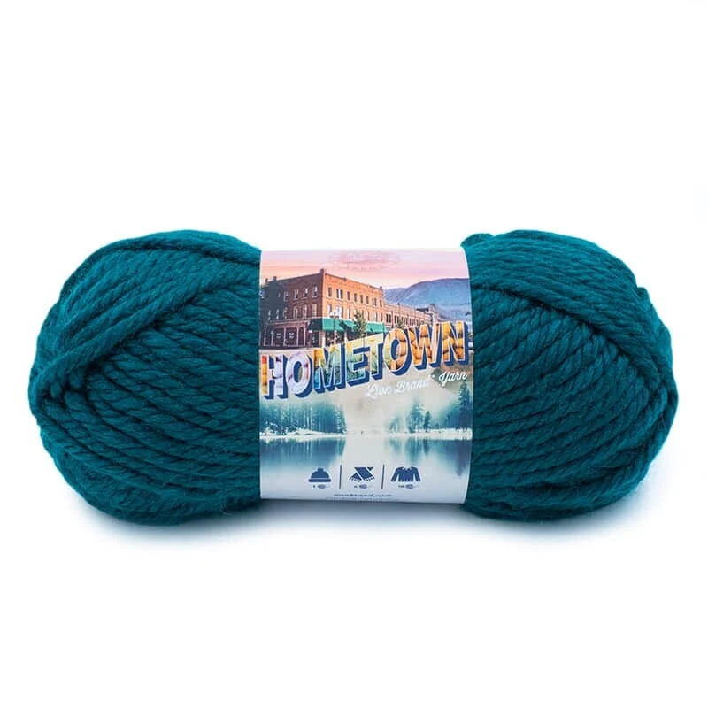 Lion Brand Hometown 135-175E Montpelier Peacock