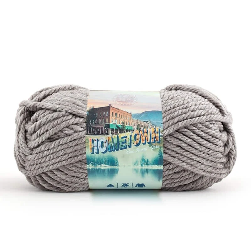 Lion Brand Hometown 135-149K Dallas Grey
