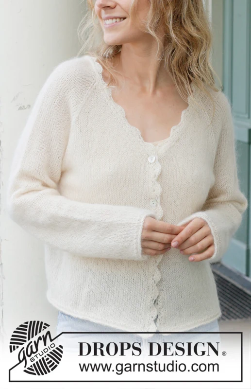 257-2 Sweet Harmony Cardigan by DROPS Design