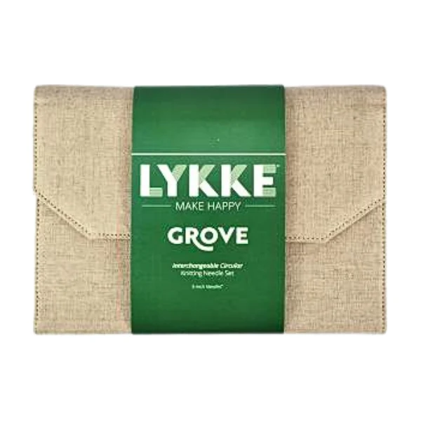 LYKKE Set di Ferri Circolari Componibili Grove, Beige, 13 cm
