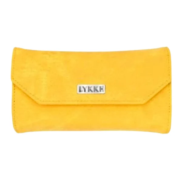 LYKKE Set di Ferri Circolari Componibili Umber, Giallo, 9 cm