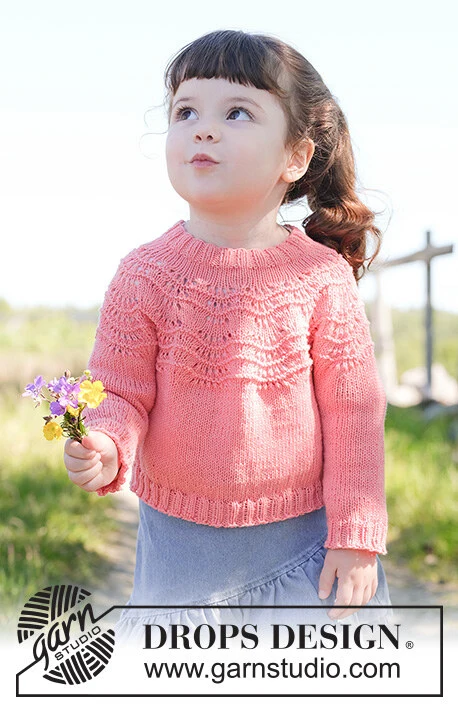 49-8 Coral Charm by DROPS Design