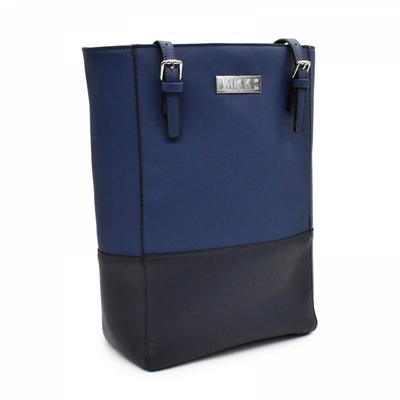 LYKKE Lyra Tote Bag Blu navy