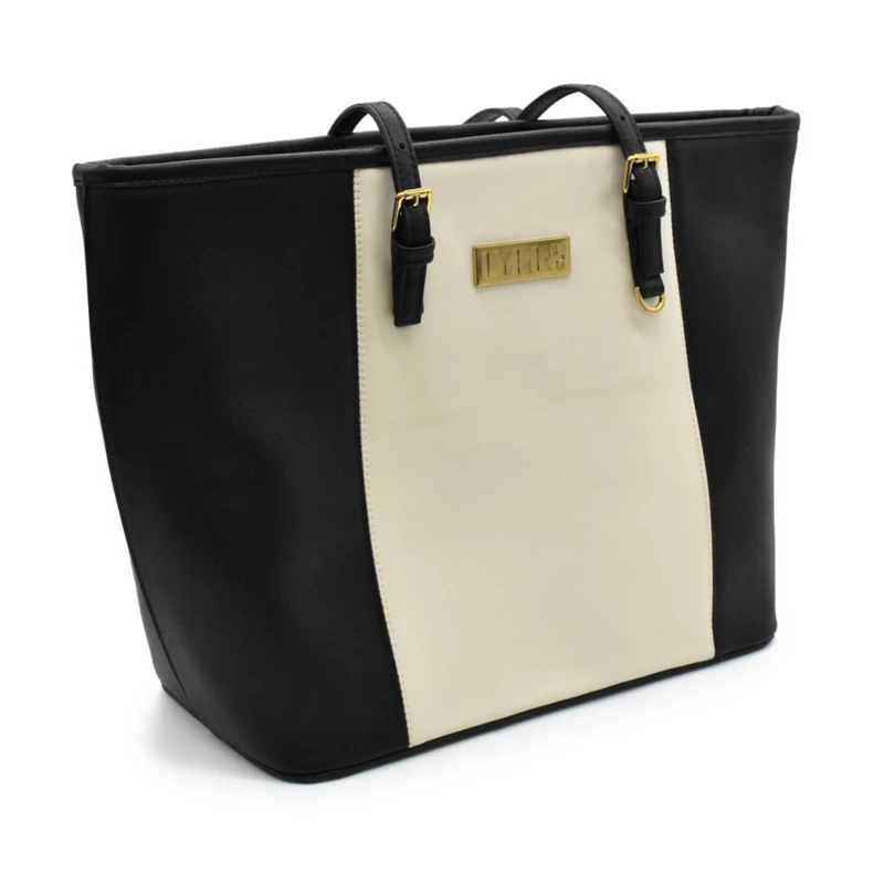 LYKKE Duo Tote Bag Nero/bianco
