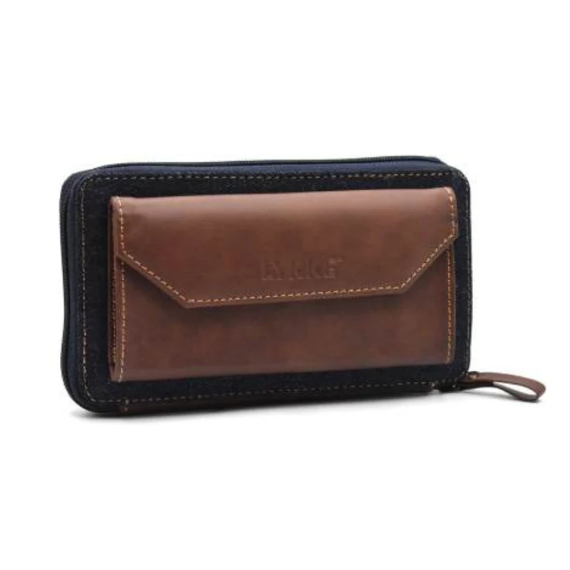 LYKKE Oxford Custodia per Ferri Circolari Intercambiabili, 9 cm Cioccolato