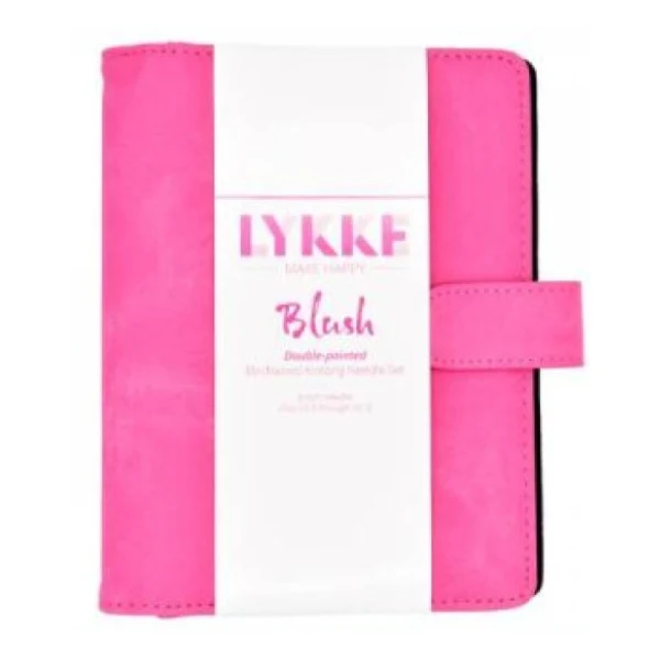 LYKKE Set di Ferri a Doppia Punta Blush, Fucsia, 15 cm (2.00-3.75 mm)