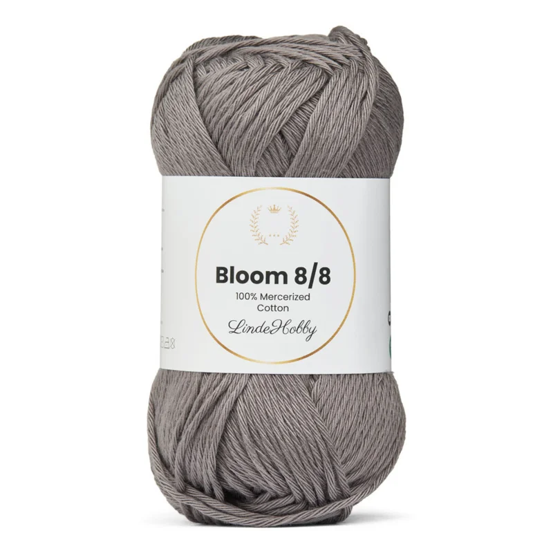 LindeHobby Bloom 8/8 Mercerized Cotton 04 Fumè