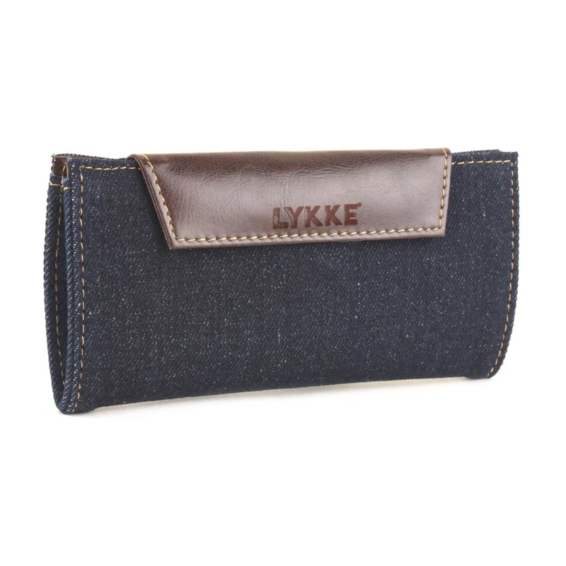 LYKKE Weekender Large Custodia con Chiusura Magnetica, 13 cm Cioccolato
