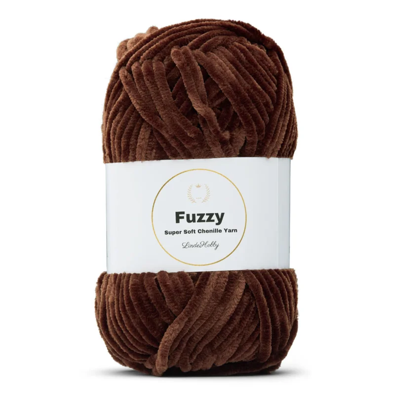 LindeHobby Fuzzy Chenille 20 Caffè amaro