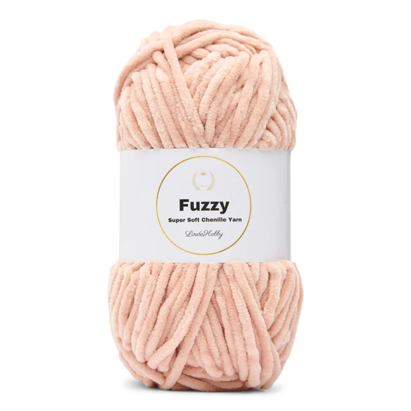 LindeHobby Fuzzy Chenille 24 Beige rosato