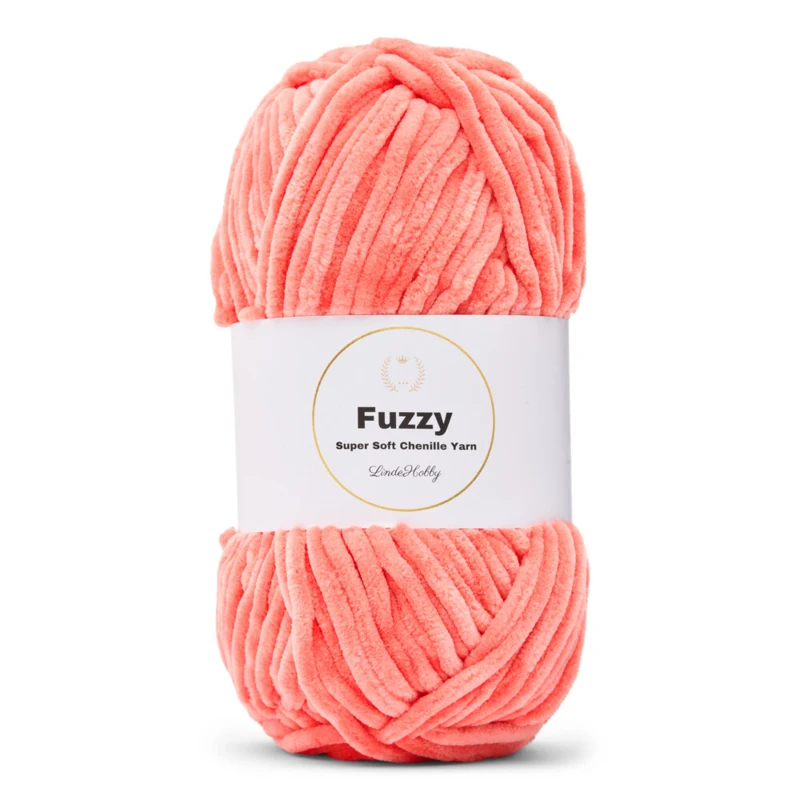 LindeHobby Fuzzy Chenille 33 Salmone scuro