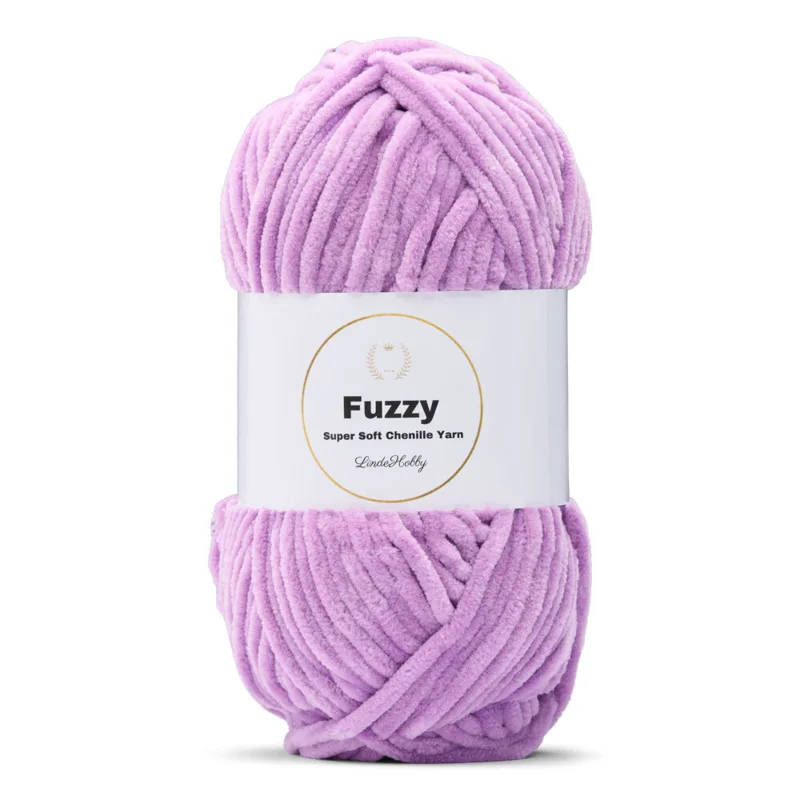 LindeHobby Fuzzy Chenille 41 Lilla