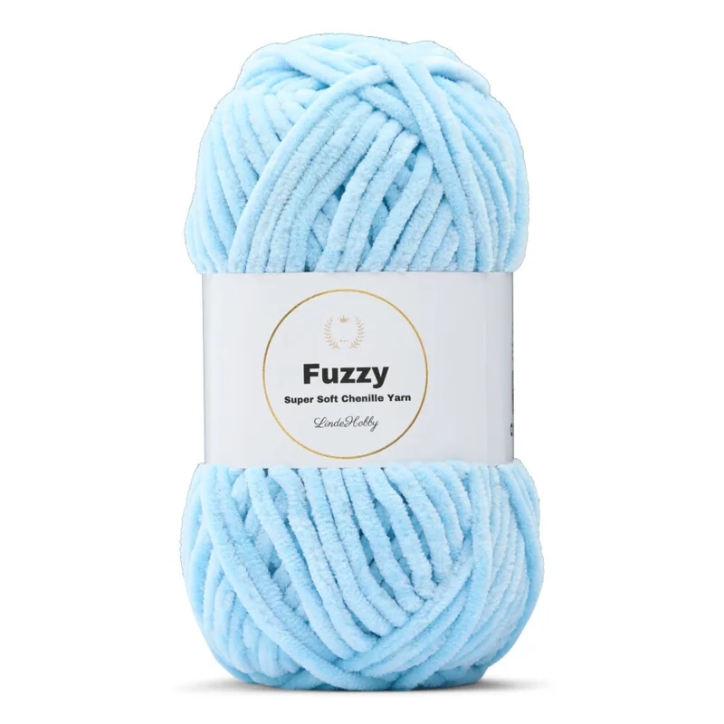 LindeHobby Fuzzy Chenille 07 Azzurro baby