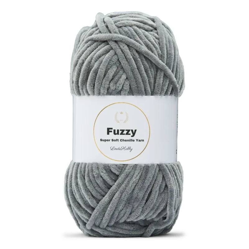 LindeHobby Fuzzy Chenille 05 Grigio scuro