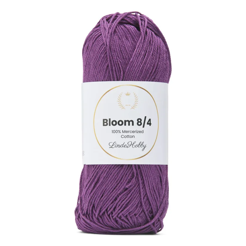 LindeHobby Bloom 8/4 Mercerized Cotton 13 Viola