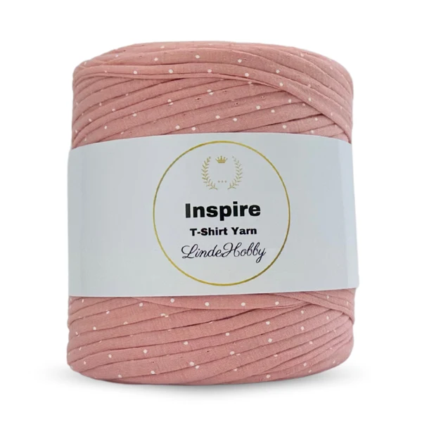 LindeHobby Inspire Print 62 Pesca con pois bianchi