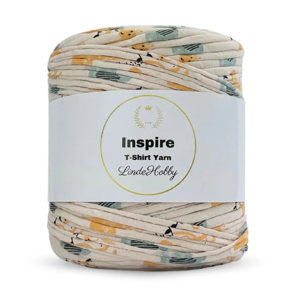 LindeHobby Inspire Print 51 Beige con stampa animale