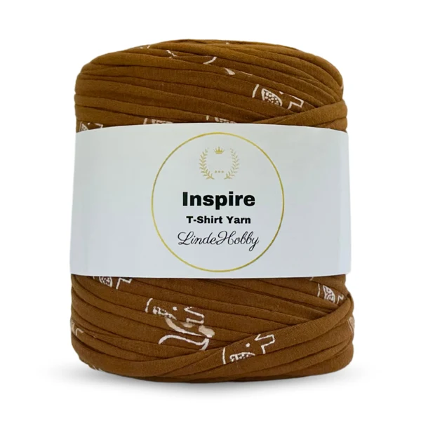 LindeHobby Inspire Print 77 Giallo curry con elefanti