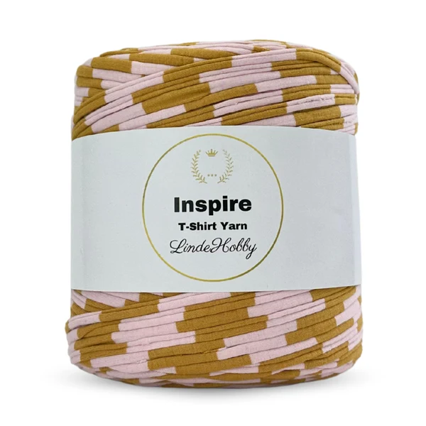 LindeHobby Inspire Print 94 Curry a righe