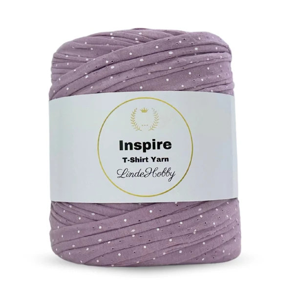LindeHobby Inspire Print 121 Viola a pois