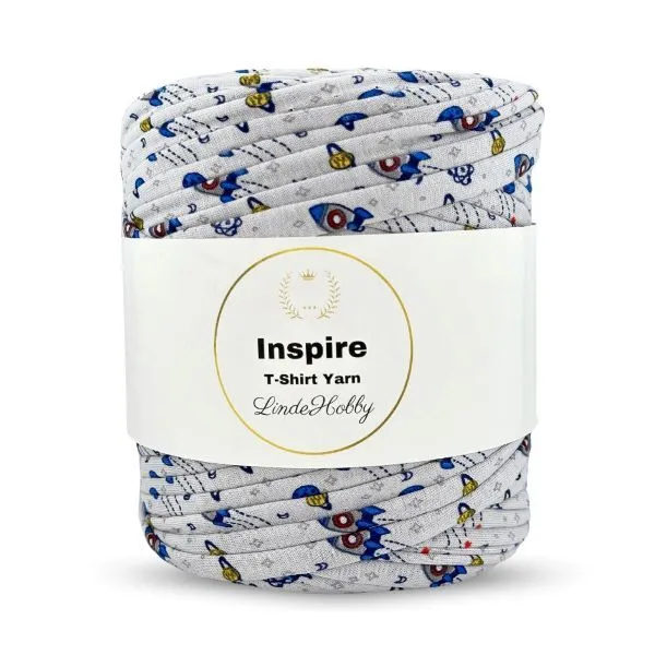 LindeHobby Inspire Print 21 Grigio con motivi spaziali