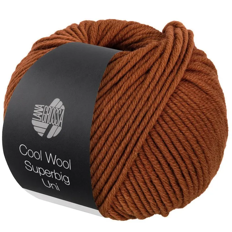 Lana Grossa Cool Wool Superbig 39 Ruggine