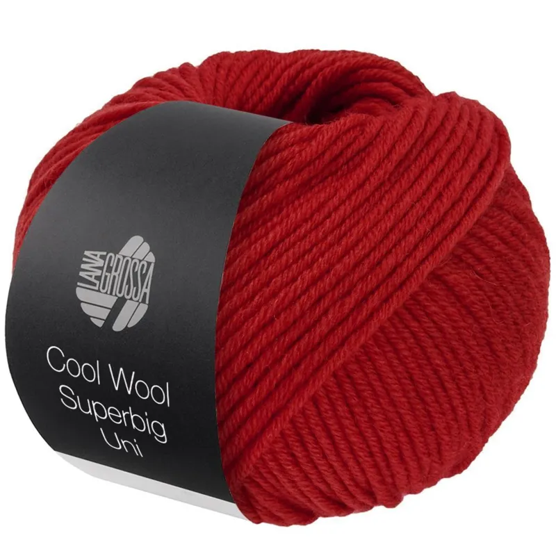 Lana Grossa Cool Wool Superbig 9 Rosso