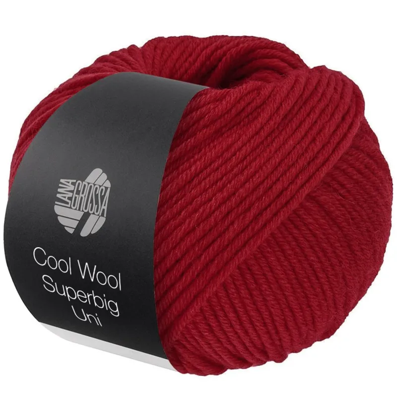 Lana Grossa Cool Wool Superbig 8 Rosso ciliegia
