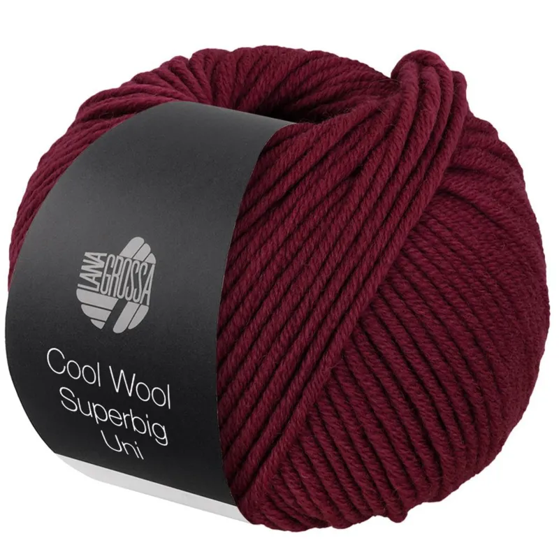 Lana Grossa Cool Wool Superbig 6 Rosso vino