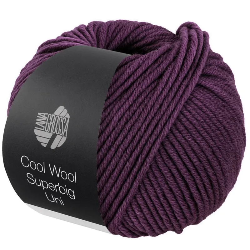 Lana Grossa Cool Wool Superbig 13 Melanzana