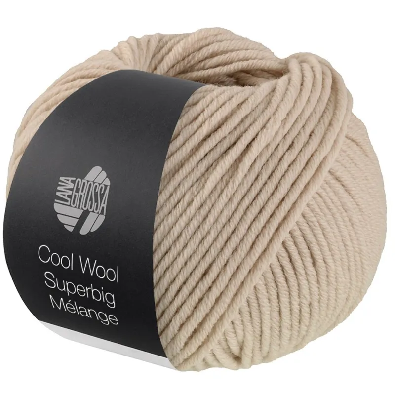 Lana Grossa Cool Wool Superbig 214 Beige melangiato