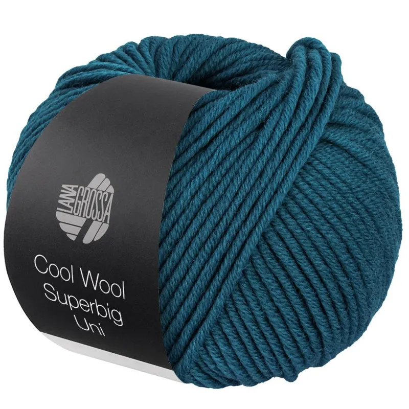 Lana Grossa Cool Wool Superbig 32 Blu petrolio