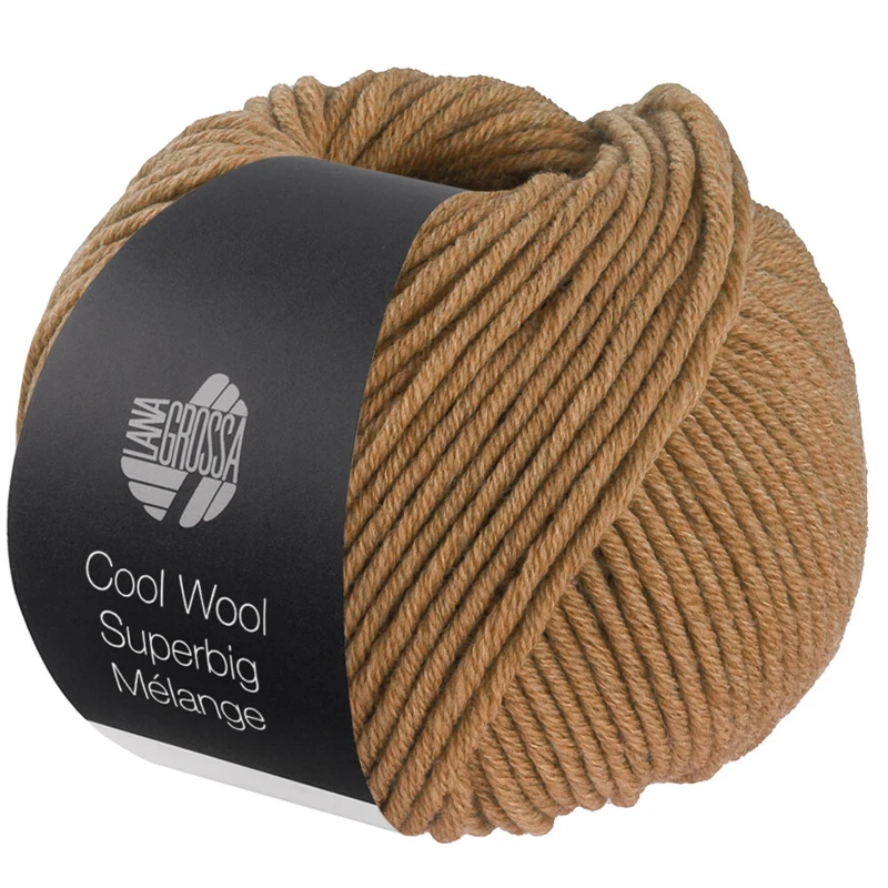 Lana Grossa Cool Wool Superbig 230 Caramello melangiato