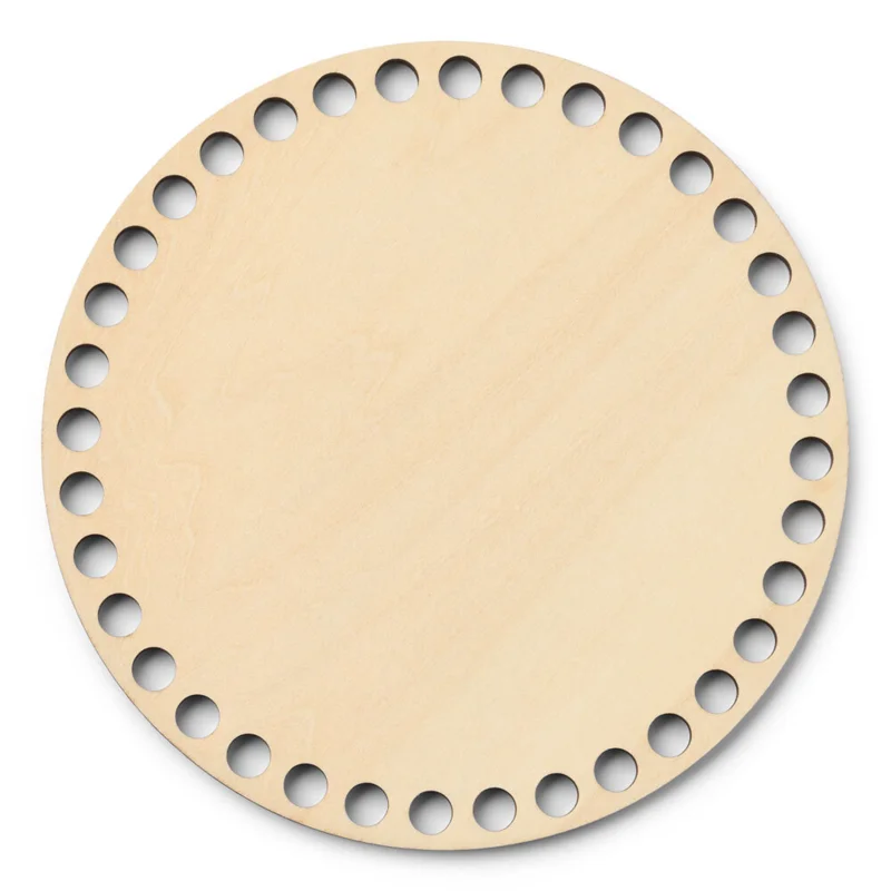 LindeHobby Base per Borsa, Rotonda, Compensato 15 cm