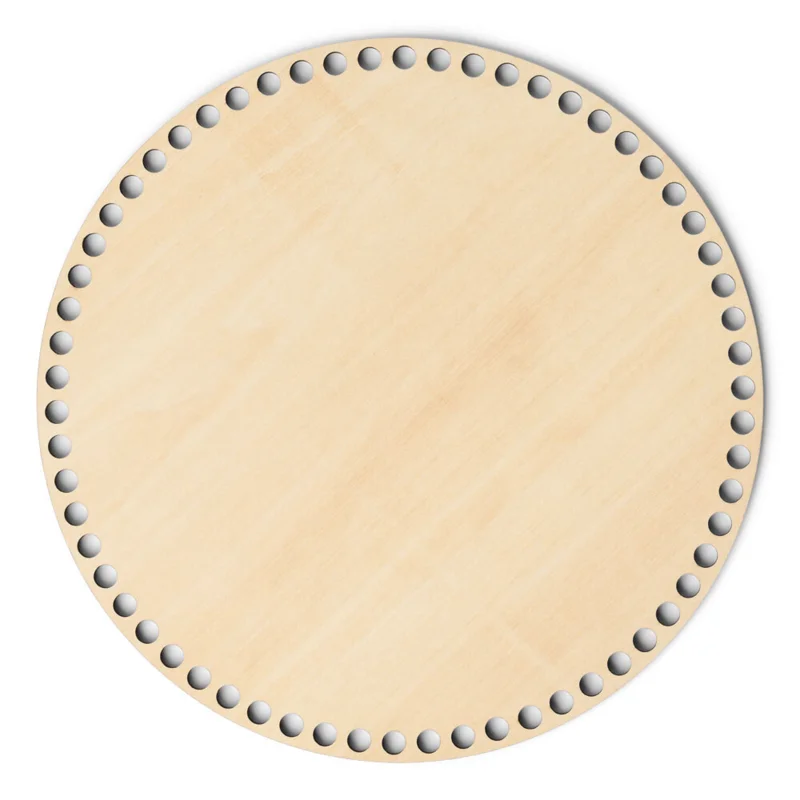 LindeHobby Base per Borsa, Rotonda, Compensato 25 cm