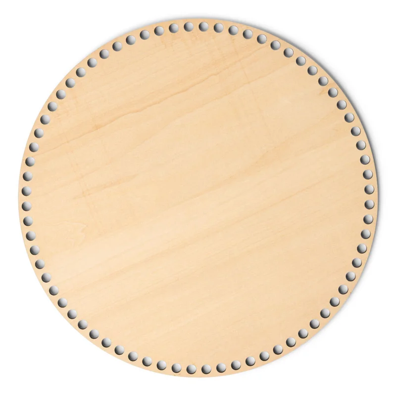 LindeHobby Base per Borsa, Rotonda, Compensato 30 cm
